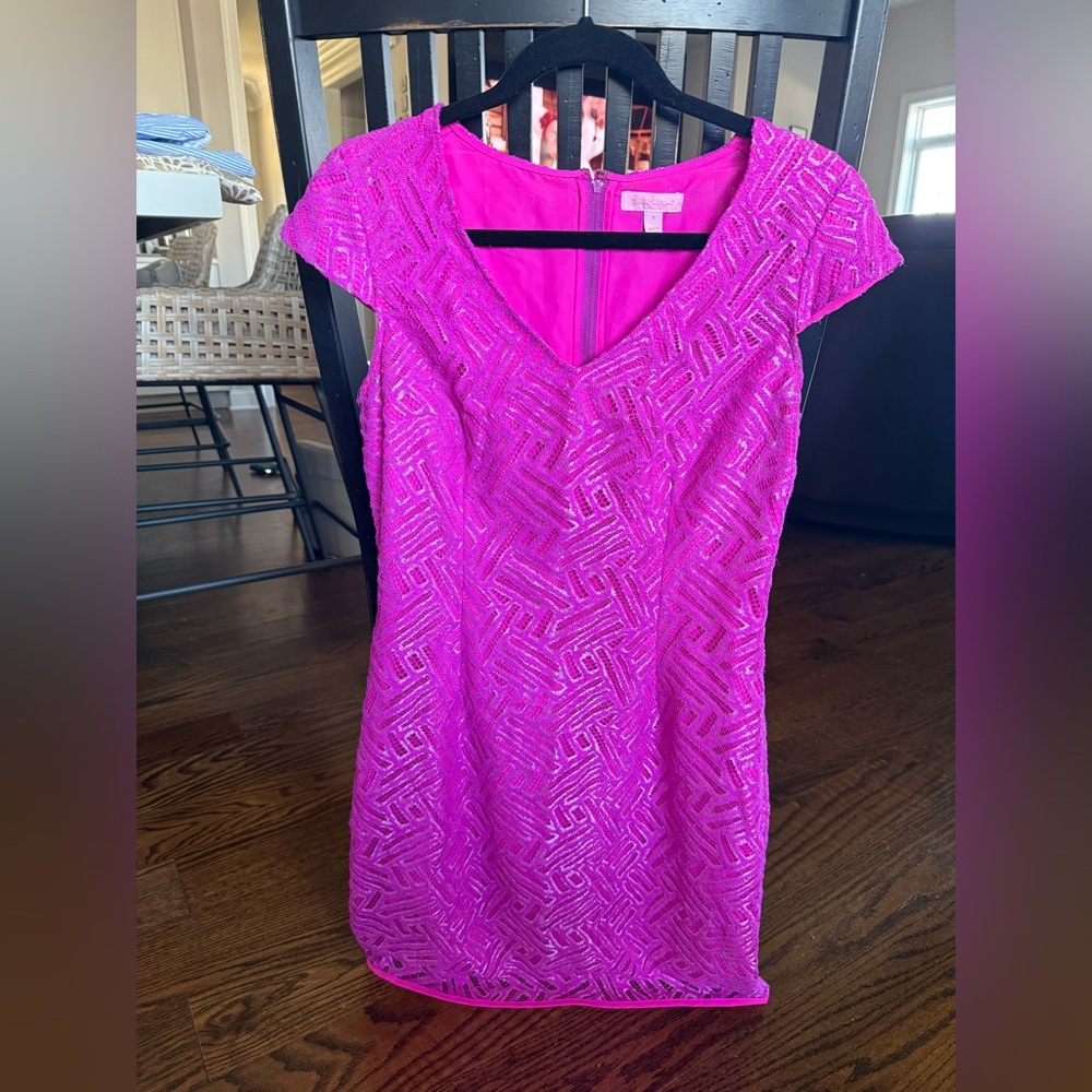 Lilly Pulitzer Vibrant Pink Dress